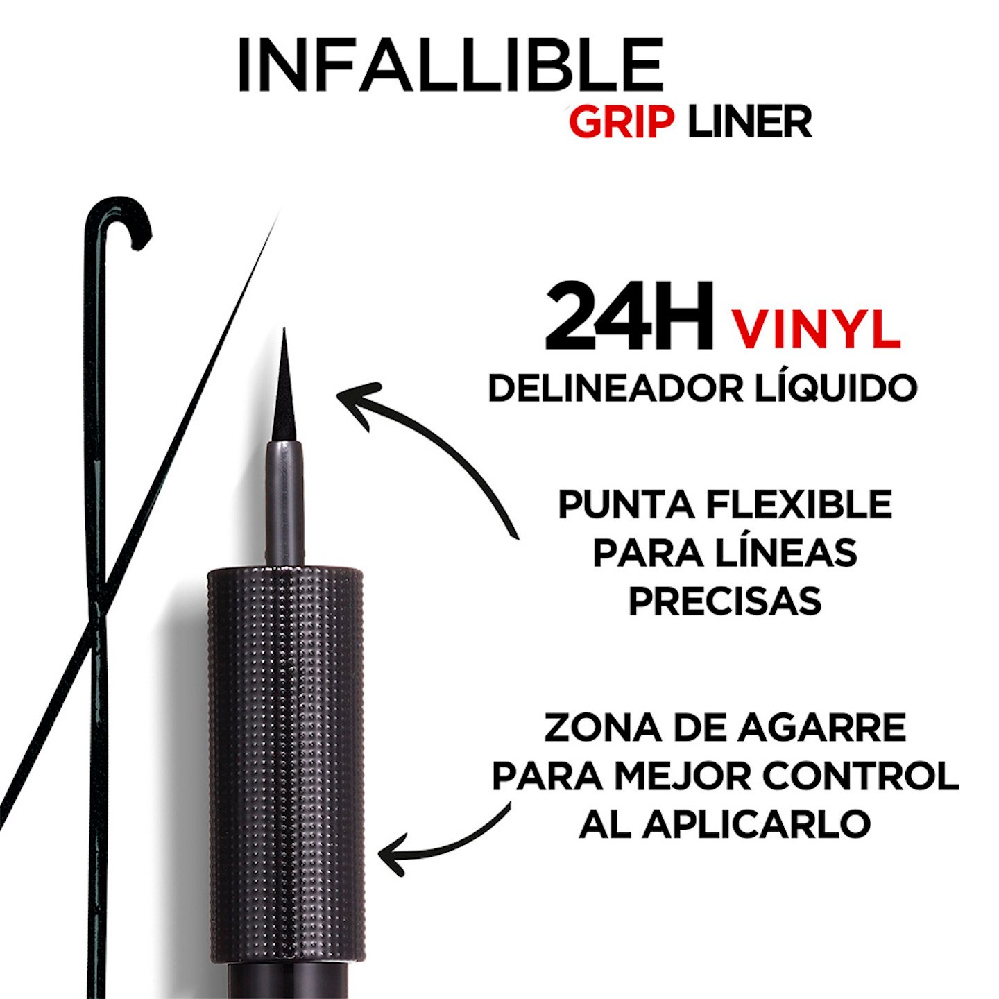 Loreal Paris Infallible Grip Vynil Liner Rutina